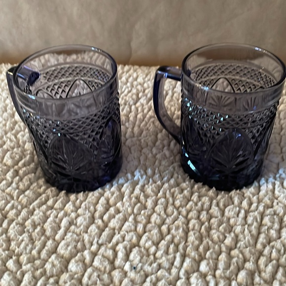 Cristal D'Arques Durand Amethyst Glass Tumblers (2) - Picture 4 of 5